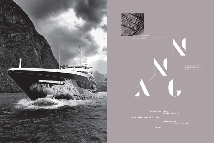 The Superyachts Volume 30 - Example spread 1