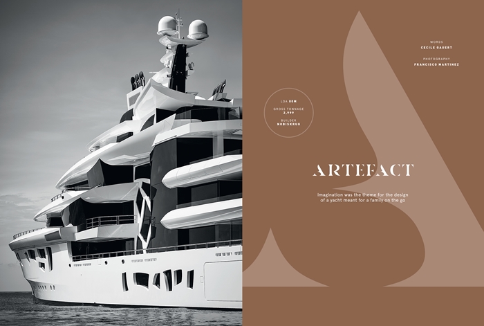 The Superyachts Volume 35 - spread example 2