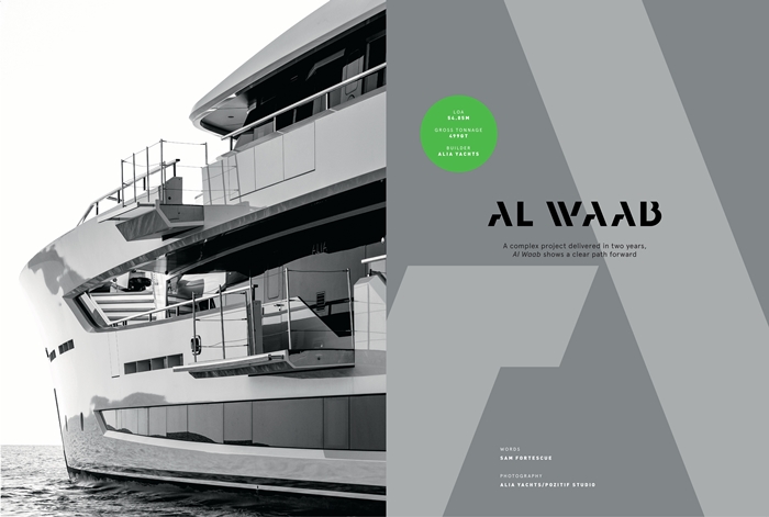 The Superyachts Volume 36 - spread example 1