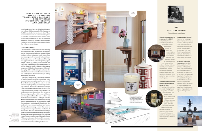 Superyacht Interiors Vol 8 - Example spread 2