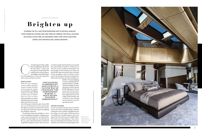 Superyacht Interiors Vol 8 - Example spread 6